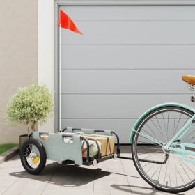 Remolque para bicicletas hierro y tela Oxford