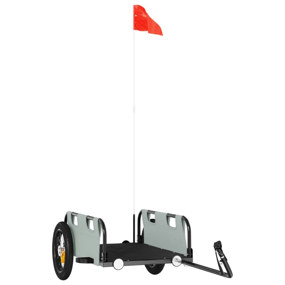 Remolque para bicicletas hierro y tela Oxford