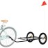 Remolque para bicicletas hierro negro 135x68x37