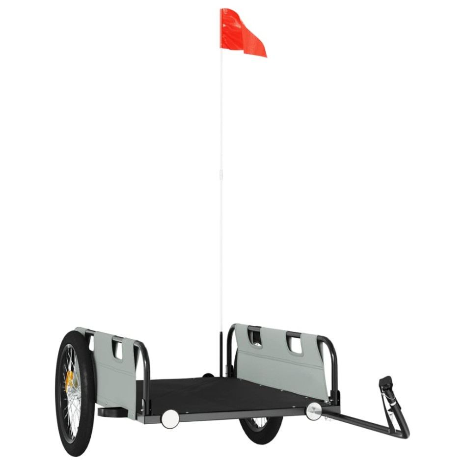 Remolque para bicicletas hierro y tela Oxford