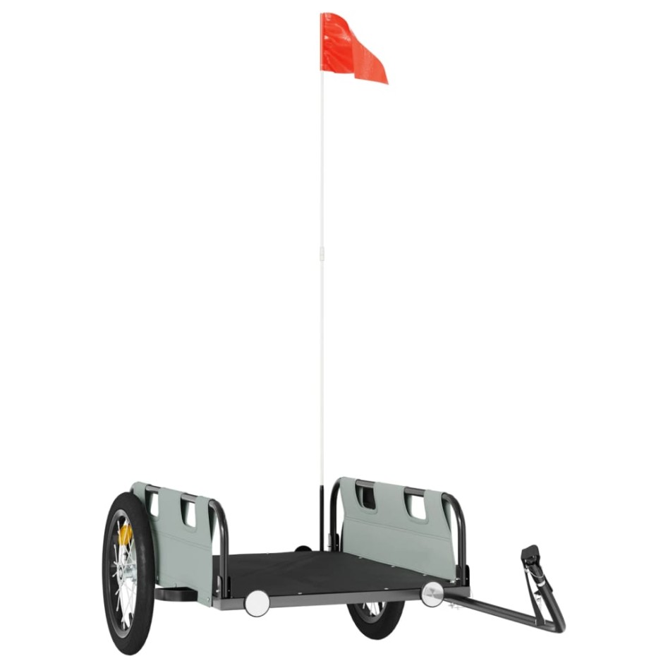 Remolque para bicicletas hierro y tela Oxford