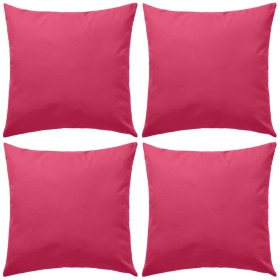 Cojines para exteriores 45x45 cm rosa 4