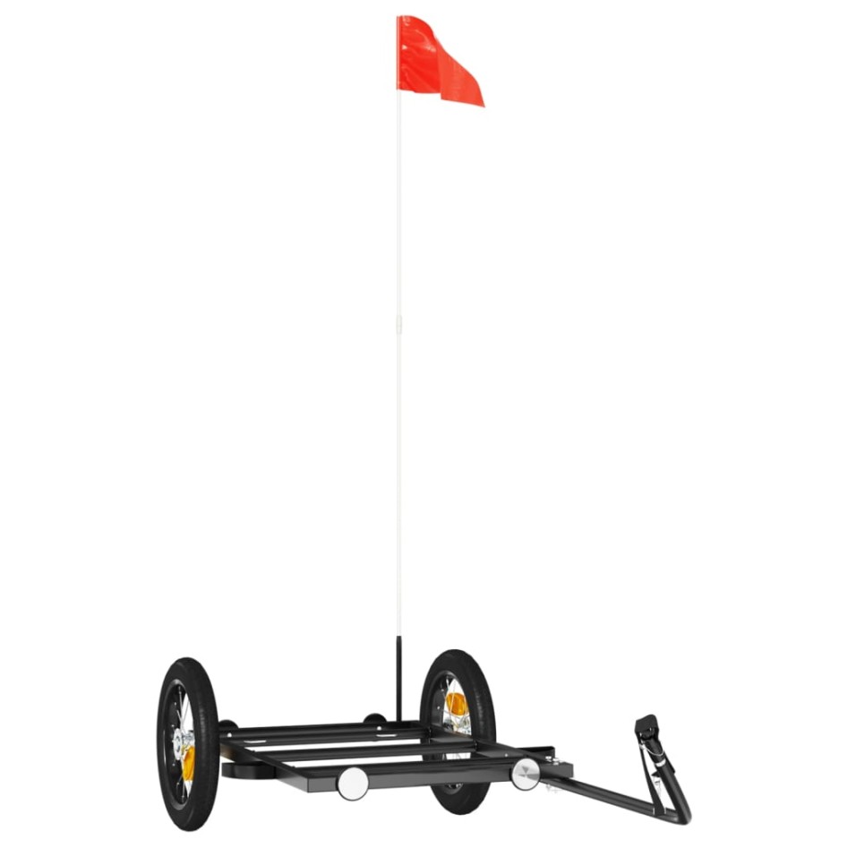 Remolque para bicicletas hierro negro 122x53x28