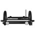 Remolque para bicicletas hierro negro 122x53x28