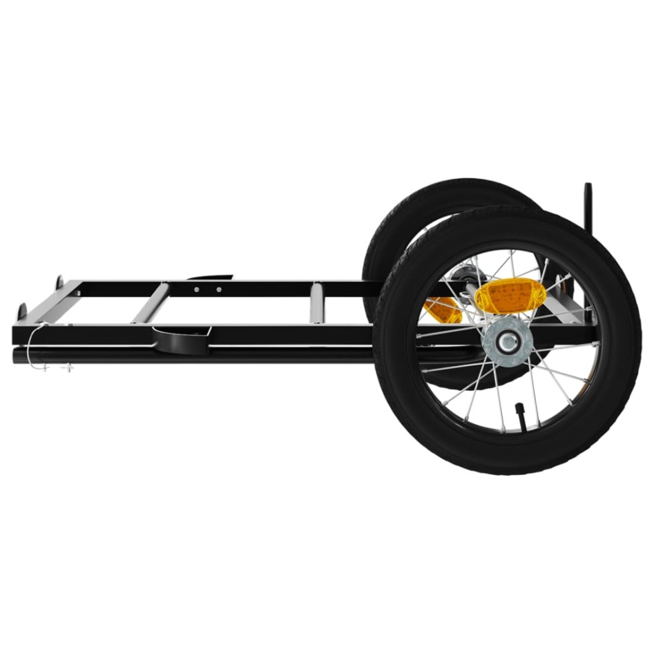 Remolque para bicicletas hierro negro 122x53x28