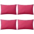 Cojines para exteriores 60x40 cm rosa 4