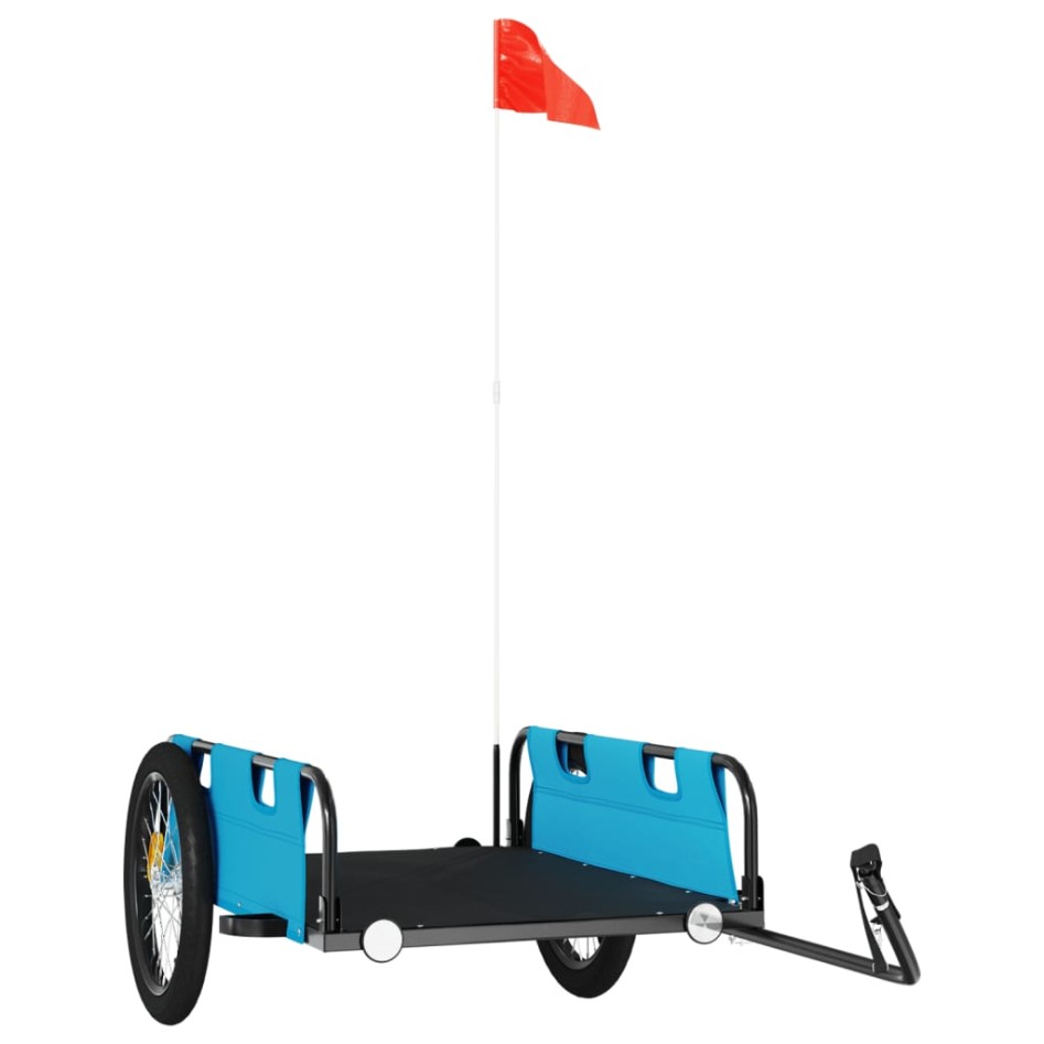 Remolque para bicicletas hierro y tela Oxford