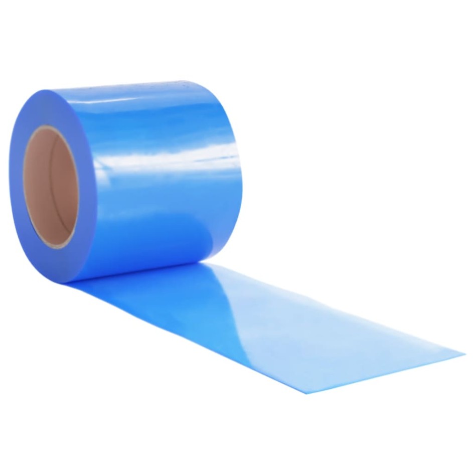 Tira de cortina para puertas PVC azul 200x1,6 mm 25