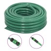 Manguera de jardín con accesorios PVC verde 0,75 50 m