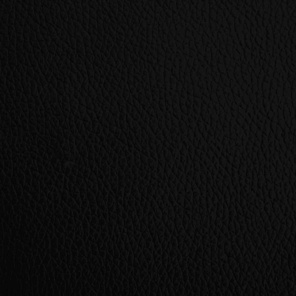 Cama para perros de cuero sintético negra 95x55x30