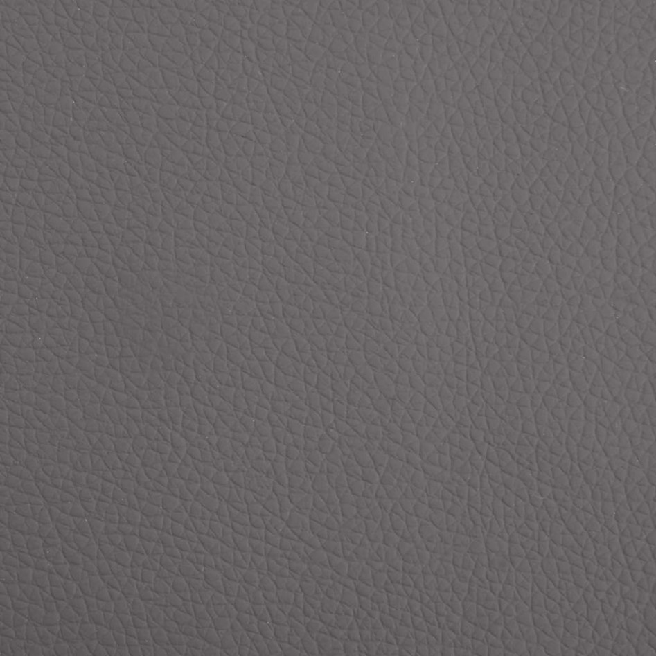 Cama para perros de cuero sintético gris 95x55x30