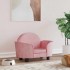 Cama para perros de terciopelo rosa 66x40x45