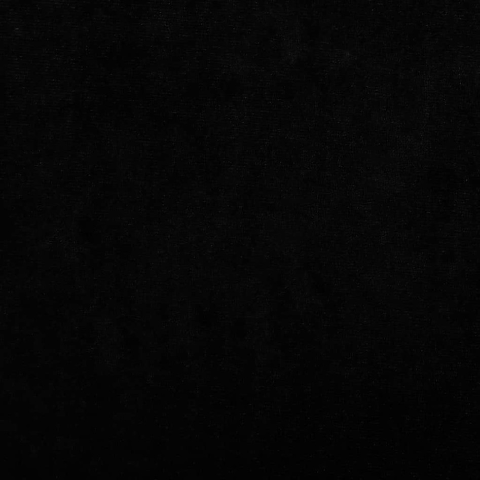 Cama para perros de terciopelo negra 70x48x22