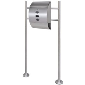 Buzón con soporte de acero