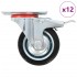 Ruedas giratorias 12 unidades 75