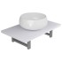 Conjunto de muebles de baño 2 piezas cerámica