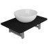 Conjunto de muebles de baño 2 piezas cerámica