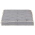 Cojín para sofá de palets gris antracita 120x80x10