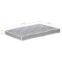 Cojín para sofá de palets gris antracita 120x80x10