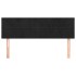 Cabeceros 2 unidades terciopelo negro 72x5x78/88
