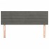 Cabeceros 2 unidades terciopelo gris oscuro 72x5x78/88