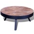 Mesa de centro redonda madera de teca