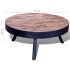 Mesa de centro redonda madera de teca