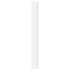 Espejo con joyero de pared blanco 37,5x10x90