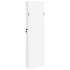 Espejo con joyero de pared blanco 30x8,5x106