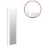 Espejo con joyero de pared blanco 30x8,5x106