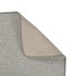 Alfombra de pasillo con aspecto de sisal gris taupe 80x300