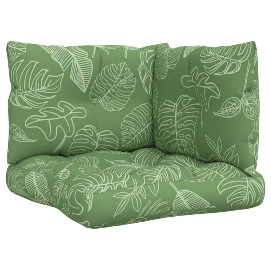 Cojines para palets 3 unidades tela Oxford estampado de