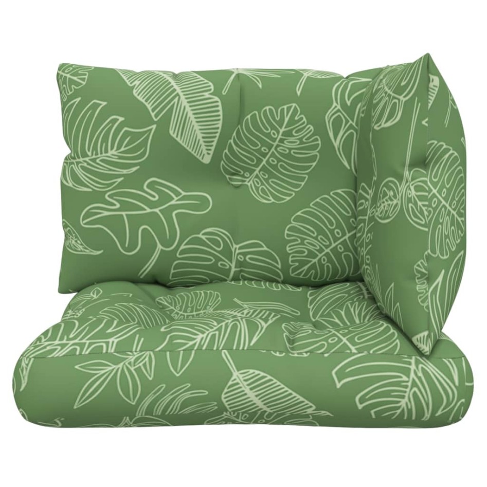 Cojines para palets 3 unidades tela Oxford estampado de