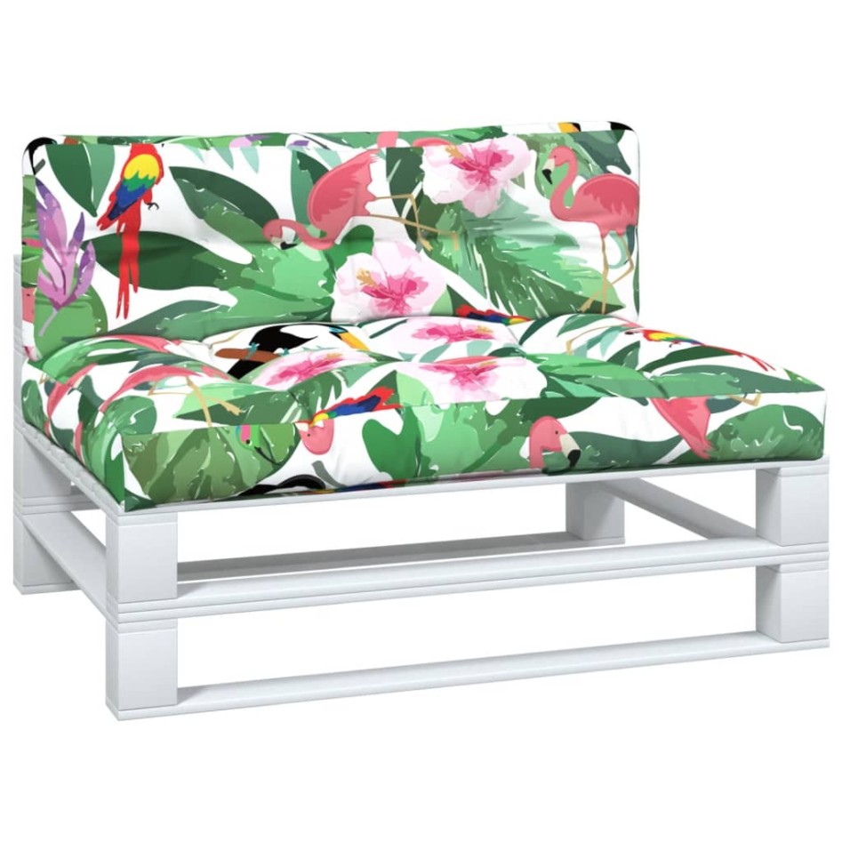 Cojines para sofá de palets 2 piezas tela