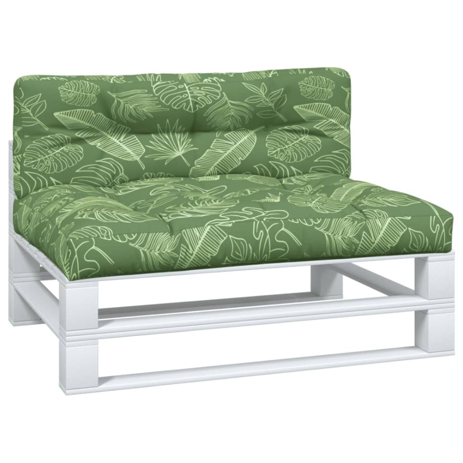 Cojines para palets 2 unidades tela estampado de