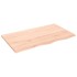 Encimera de baño madera maciza sin tratar 100x60x2