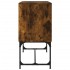 Aparador de madera de ingeniería roble ahumado 100x40x79,5