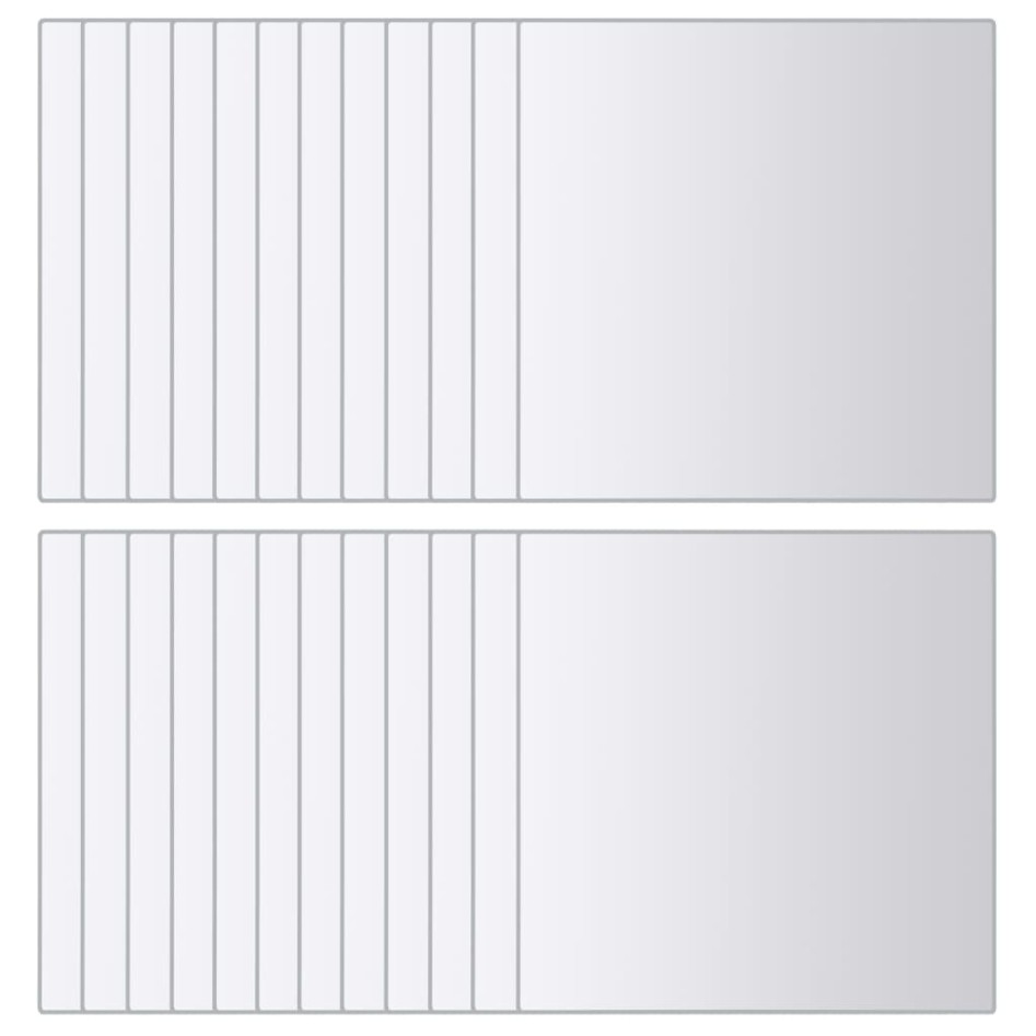 Azulejos de espejo 48 unidades cuadrados