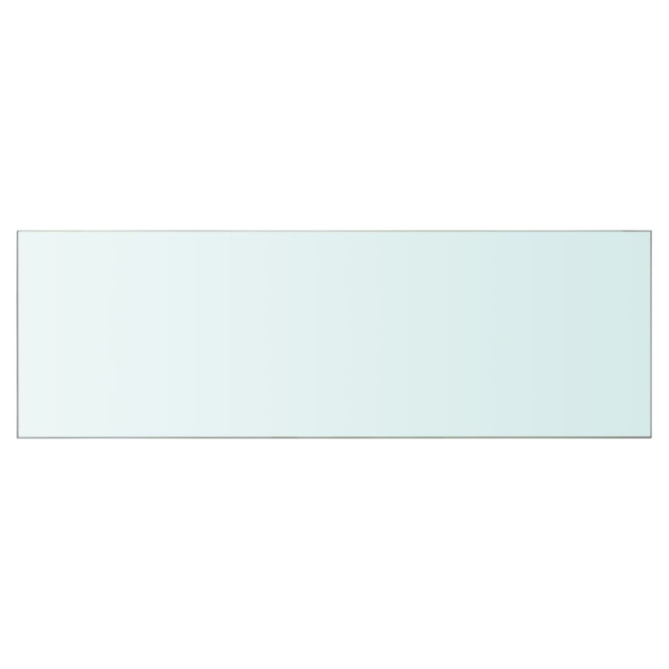 Estantes 2 unidades panel de vidrio transparente 90x30