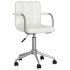 Silla de oficina giratoria de cuero sintético