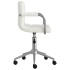 Silla de oficina giratoria de cuero sintético