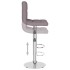 Taburete de cocina tela gris