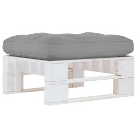 Otomana de jardín de palets madera de pino impregnada