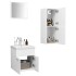 Conjunto de muebles de baño madera de ingeniería