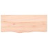 Tablero de mesa madera maciza roble sin tratar 100x40x(2-4)