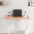 Tablero mesa madera roble tratada marrón claro 80x40x(2-4)