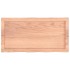 Tablero mesa madera roble tratada marrón claro 80x40x(2-4)