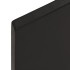 Tablero de mesa madera roble tratada marrón oscuro 80x50x2
