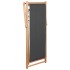Silla de playa plegable de tela y estructura de madera