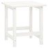 Silla con otomana y mesa jardín Adirondack macizo abeto